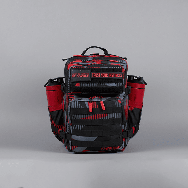 Mochila 25L Rojo Adrenalina