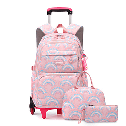 Mochila con ruedas para niñas, mochila con ruedas para niños