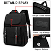 Mochila de trabajo para computadora portátil para mujeres y