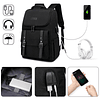 Mochila de trabajo para computadora portátil para mujeres y