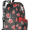 Naruto Akatsuki Sasuke Red Cloud Anti Leaf - Mini mochila de