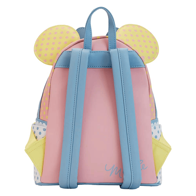 Mini mochila de lunares pastel de Minnie Mouse de Disney