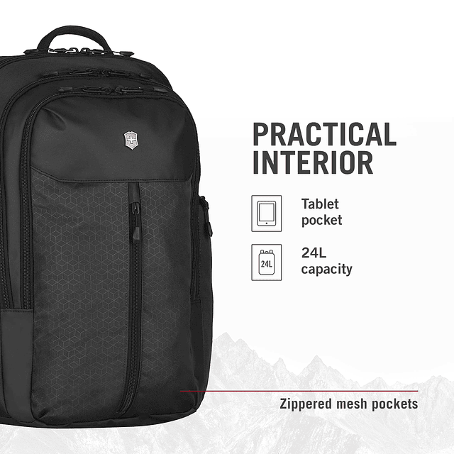 Altmont Original Mochila para portátil con cremallera vertic