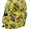 Mochila grande con estampado integral de Bob Esponja de 16 p