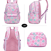 3 uds. Conjuntos de mochilas con estampado de Donuts, mochil