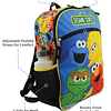 Mochila escolar de 5 piezas para niños y niñas, bolsa de alm