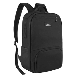 Mochila de trabajo para hombre, mochila negra para mujer, mo