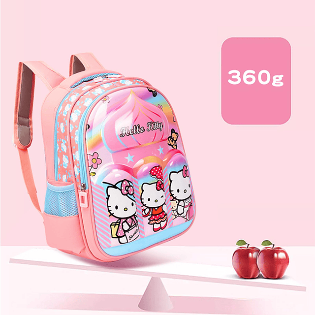 Mochila escolar Mochila de dibujos animados 3D Mochila liger