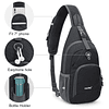 Bolso bandolera RFID, mochila cruzada, bolso de hombro peque