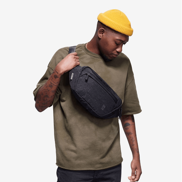 Industries Sabin Bolso bandolera para hombre y mujer con com