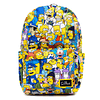 Juego de mochila para niños de Los Simpson – Paquete con moc