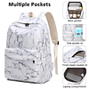 Mochila escolar para niñas Mochila para niños con lonchera E