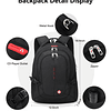 CROSSGEAR Mochila para computadora portátil Mochila resisten