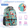 Mochila floral de caballo para niñas y niños, mochilas de es