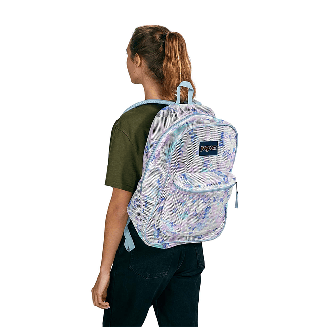 Paquete de malla: mochila transparente ideal para clases o s