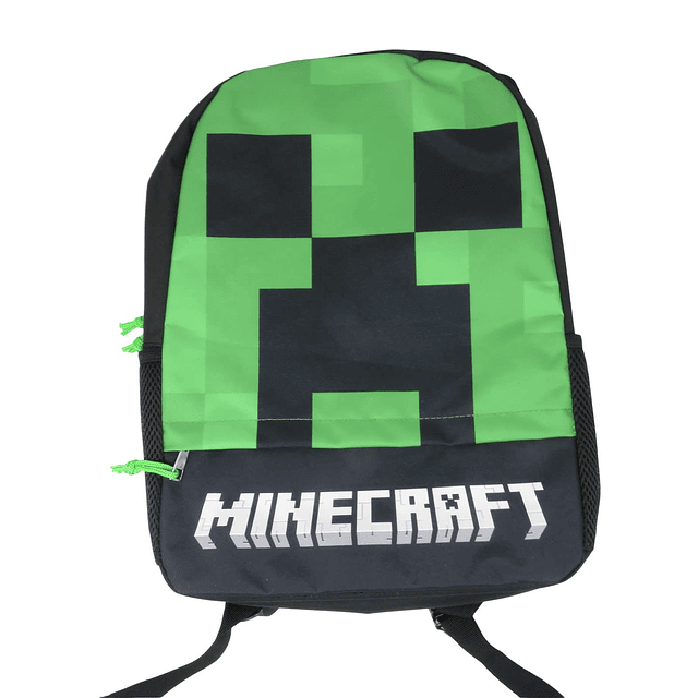 Mochila Minecraft Creeper Face Mochila Talla única