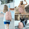 Mochila para ordenador portátil para mujer, compatible con m