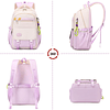 Mochila para niñas para la escuela, linda mochila escolar co