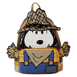 Peanuts Snoopy Espantapájaros Cosplay Mini Mochila