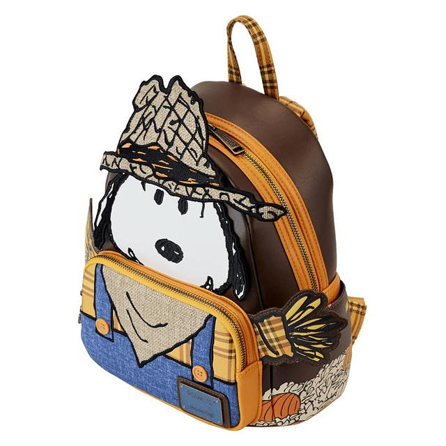 Peanuts Snoopy Espantapájaros Cosplay Mini Mochila