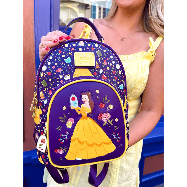 Mini mochila Disney Belle Enchanted Beauty exclusiva