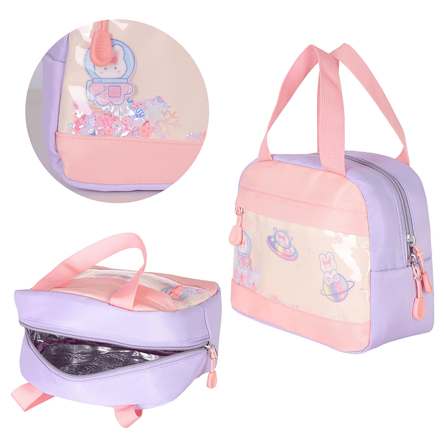 Mochila para niñas, Mochila de Conejo Kawaii para niñas, Lin