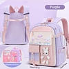 Mochila para niñas, Mochila de Conejo Kawaii para niñas, Lin