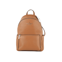 Kate Spade Leila - Mochila de piel granulada con cúpula medi