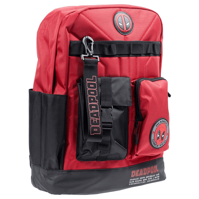 Marvel Deadpool Mochila táctica para adultos, estándar, rojo