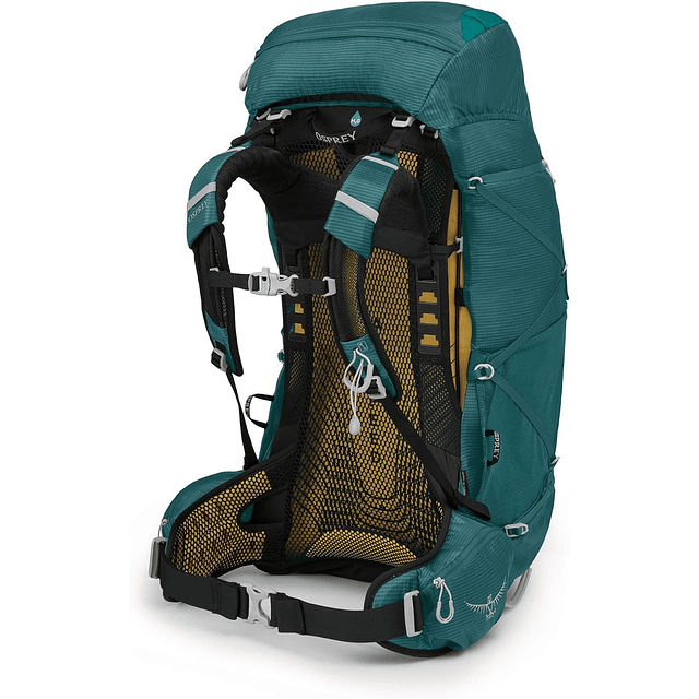 Eja 58L Mochila ultraligera para mujer, Deep Teal, WM/L