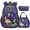 Mochila para niños con diseño de dinosaurio para niños y niñ