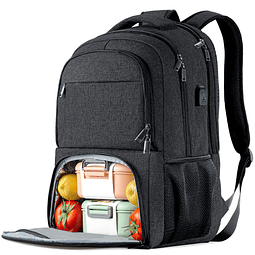 Mochila para el almuerzo, mochila para computadora portátil