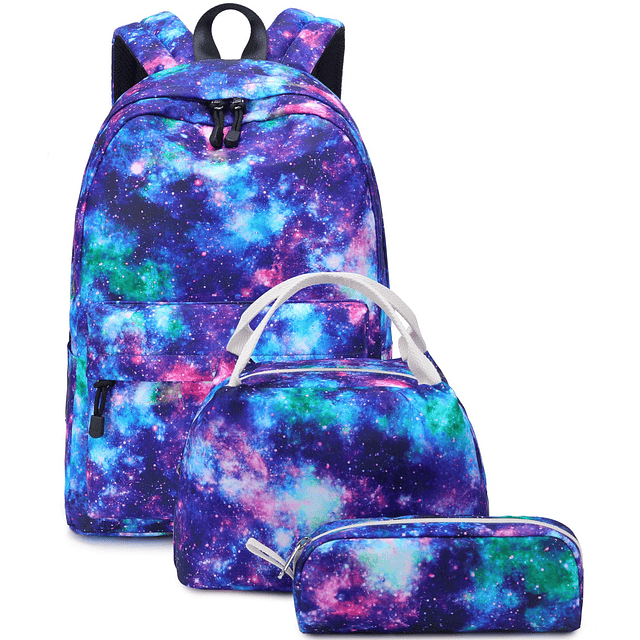 Mochilas Galaxy ligeras y resistentes al agua para niñas ado