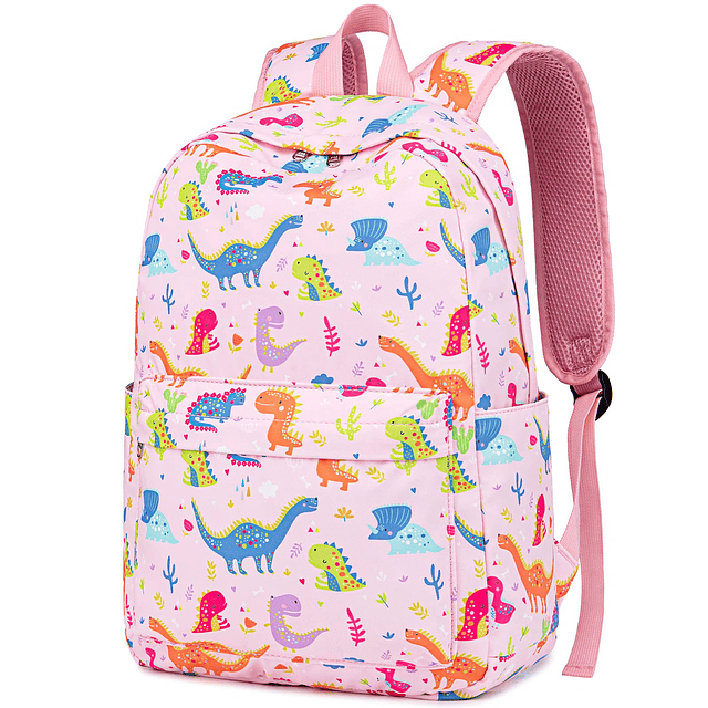 Mochila para niños para niñas, mochila escolar con lonchera