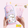 Juego de 3 mochilas para niñas, mochila para niñas, lindas m