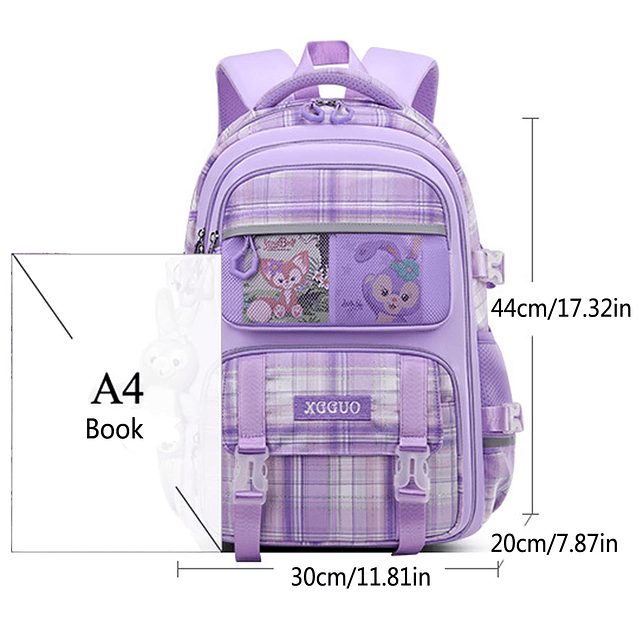 Mochilas escolares para niñas Mochila Kawaii para niños de g