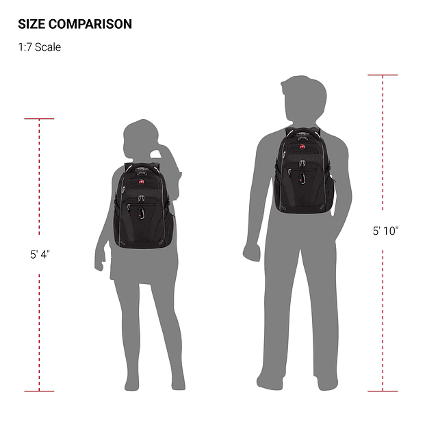 SWISSGEAR SA6752 Mochila para computadora portátil ScanSmart