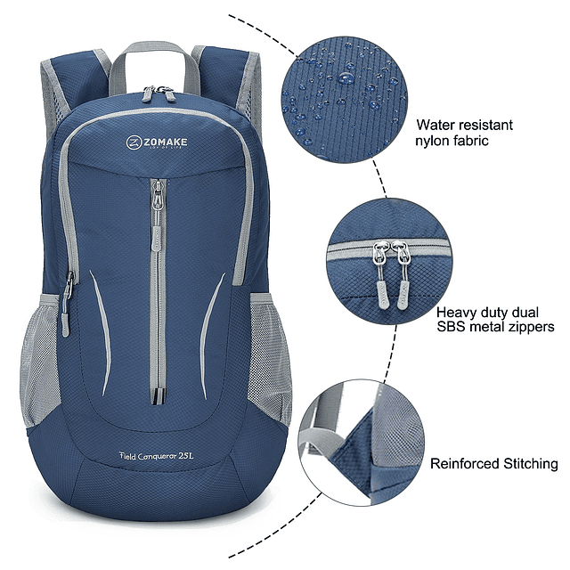 Mochila plegable ultraligera de 25 L - Mochilas de senderism