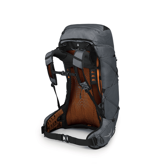 Mochila tipo mochilero ultraligera para hombre Exos 48L, gri