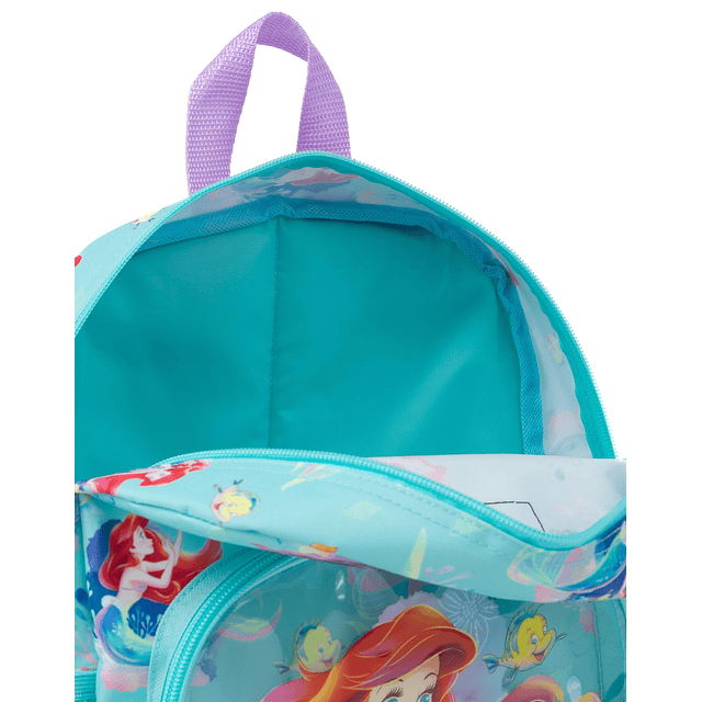 Mochila La Sirenita Niños | Mochila Azul Personaje Ariel Sea