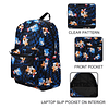 Mochila con estampado de personajes de Sonic The Hedgehog