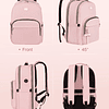 Mochila para computadora portátil de 17 pulgadas para mujer,