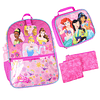 Mochila Disney Princess de 16 pulgadas para niñas, juego de