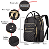 Mochila de viaje para computadora portátil para mujeres, moc