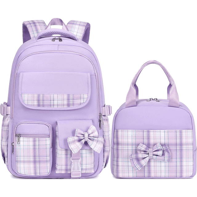 Mochila para niñas para la escuela, mochila escolar para niñ