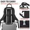 Mochila de viaje para computadora portátil para mujeres, moc