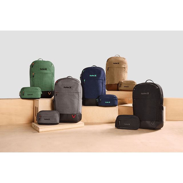 Mochila clásica para hombre, negra, talla única