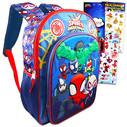 Juego de mochila para niños Spidey and His Amazing Friends -