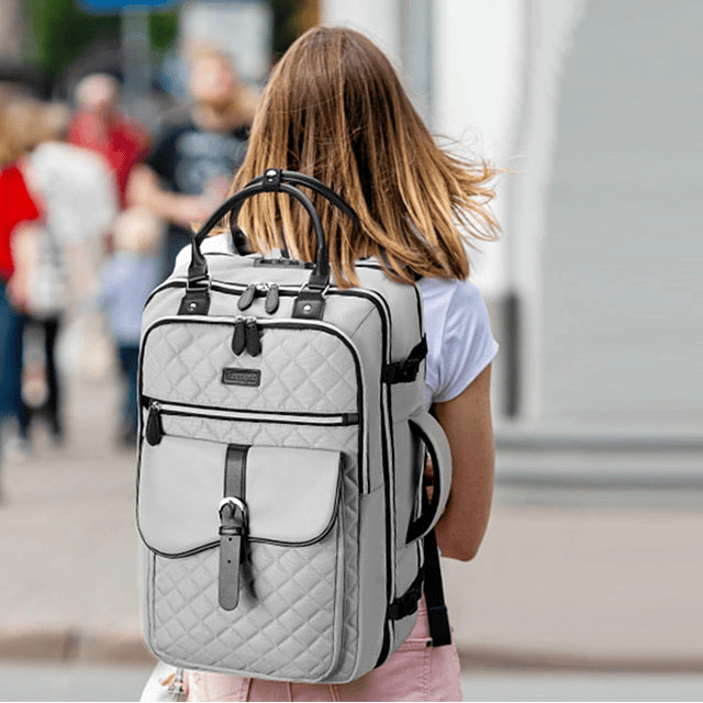 Mochila de viaje para mujer, mochilas antirrobo para portáti