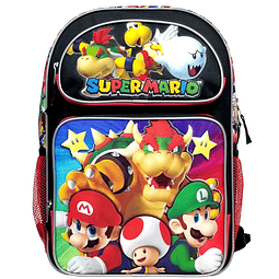 Mochila grande SUPER MARIO Bros Super Bowser #NN43718